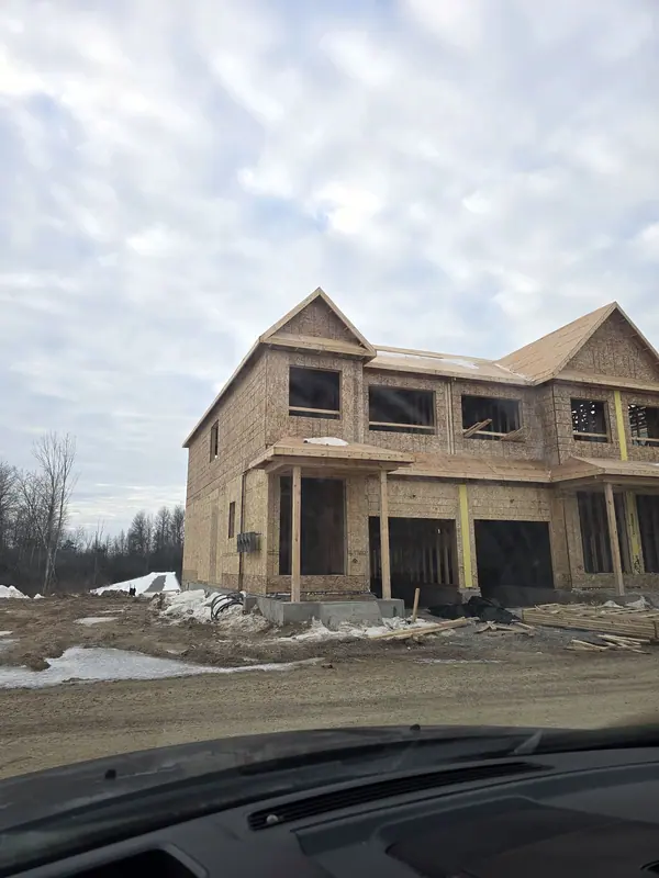 New detached home framing exterior sheathing