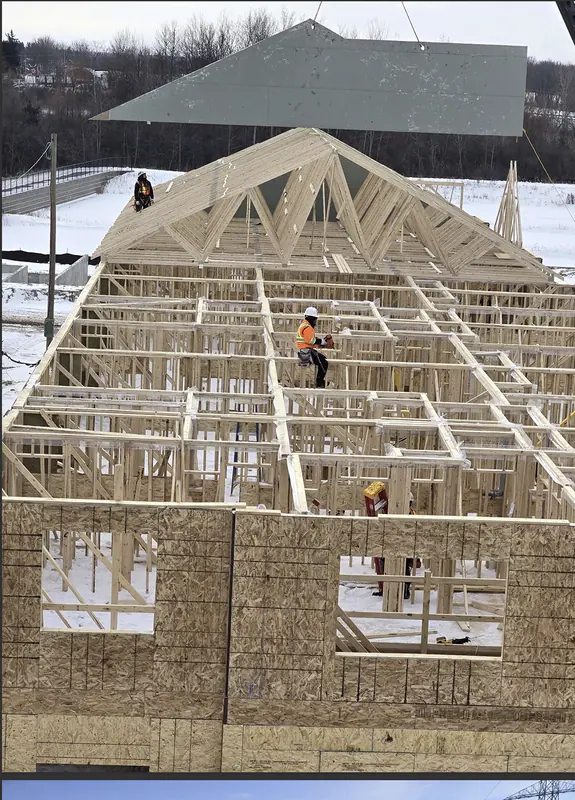 Roofing project in progress